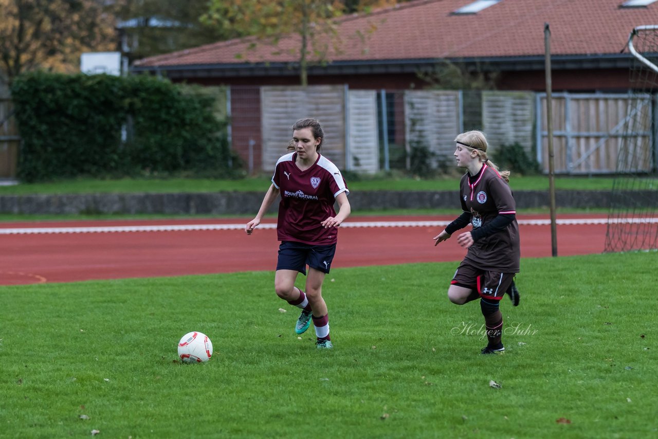 Bild 217 - C-Juniorinnen Halstenbek-Rellingen - St.Pauli : Ergebnis: 0:5